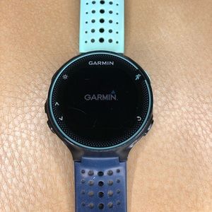 Garmin Forerunner 235 watch and charger